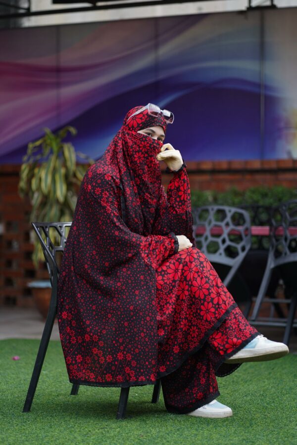Khimar With Plazu
